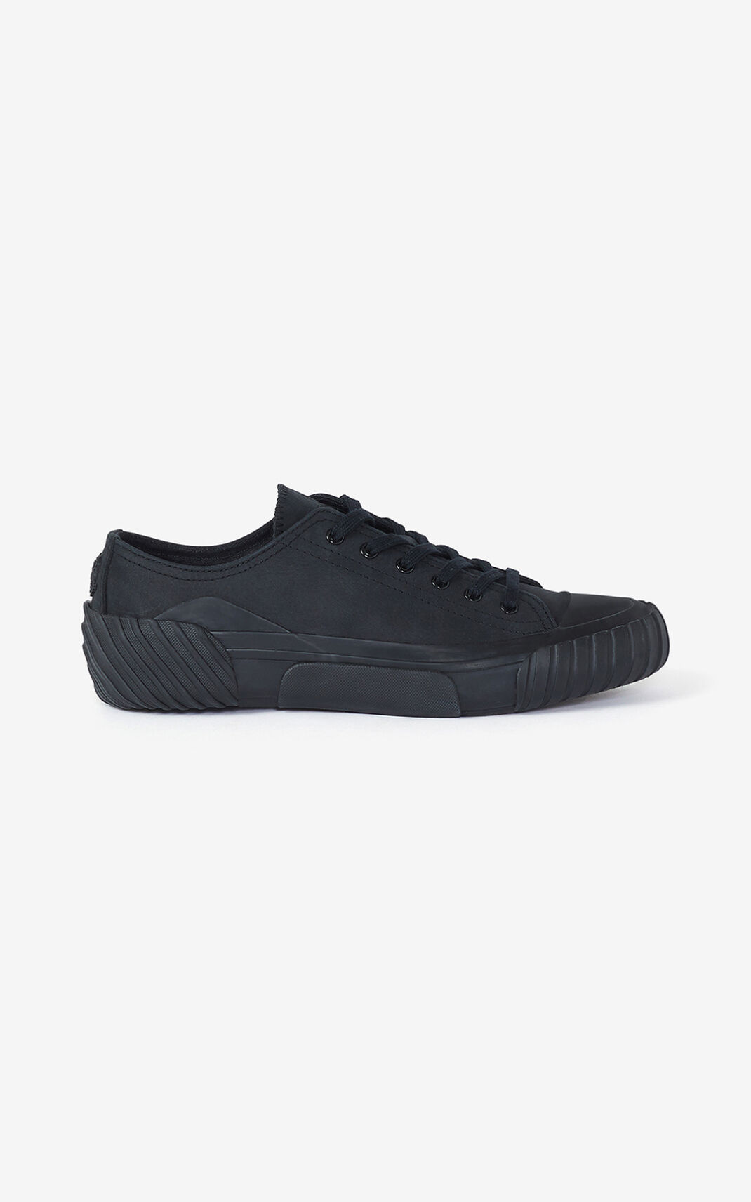 Tenis Kenzo Cuero Tiger Crest Hombre Negras - SKU.2477376